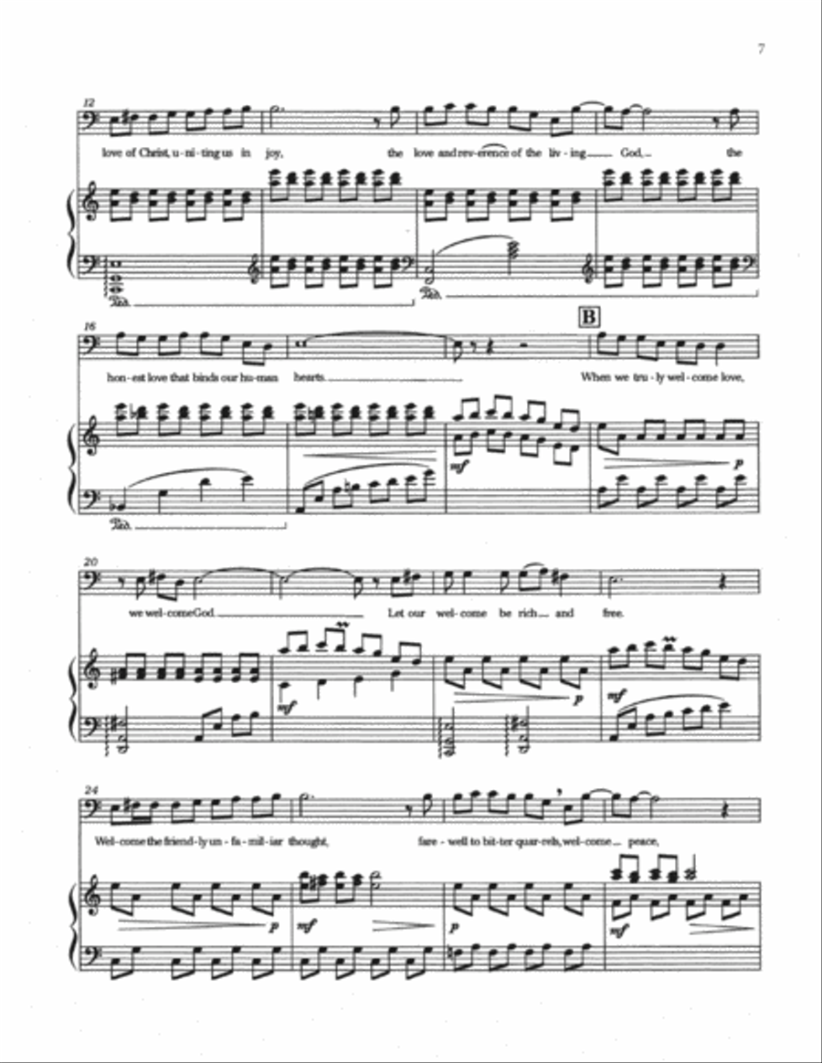 Prayers and Blessings Baritone Voice scores gallery preview page 5