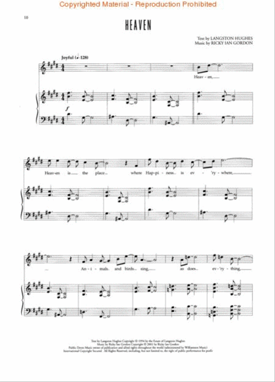 Finding Home – The Songs of Ricky Ian Gordon Piano, Vocal, Guitar scores gallery preview page 2