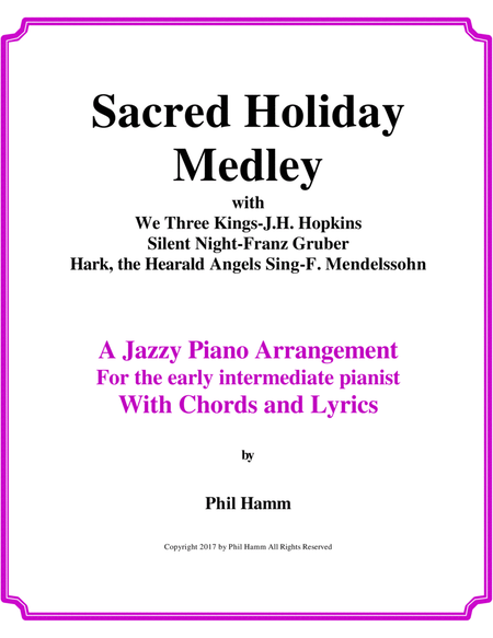 Sacred Holiday Medley image number null