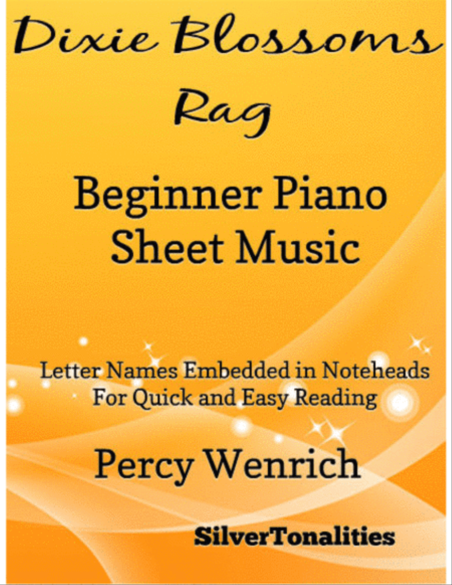 Dixie Blossoms Rag Beginner Piano Sheet Music Easy Piano scores gallery preview page 1