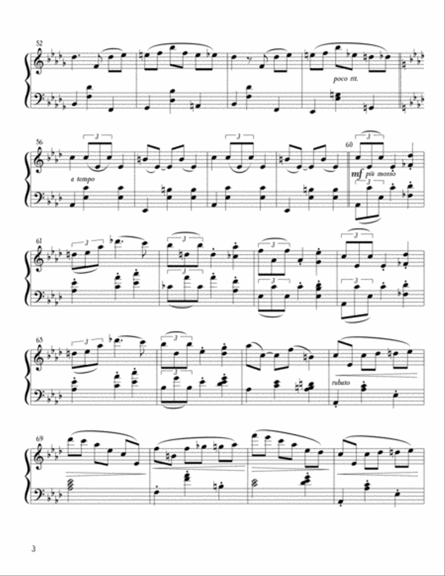 Geistertanz Piano Solo scores gallery preview page 3