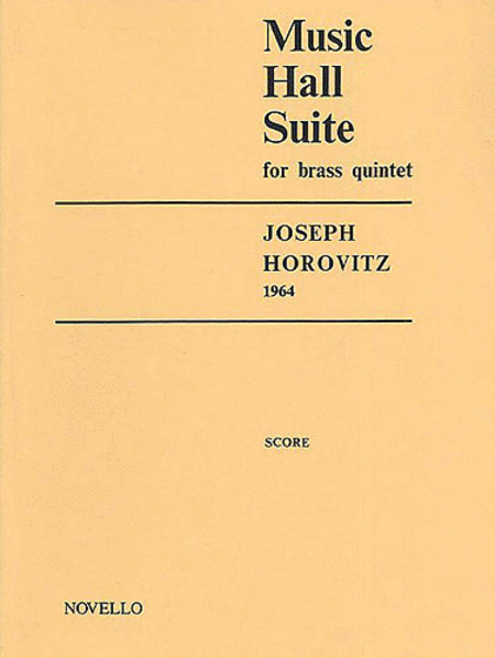 Music Hall Suite For Brass Quintet (Score)