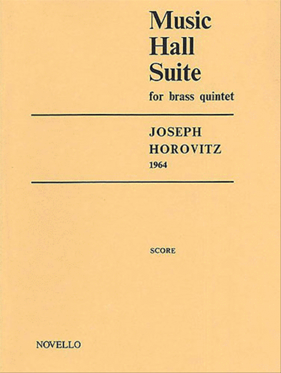 Music Hall Suite for Brass Quintet Brass Quintet scores gallery preview page 1