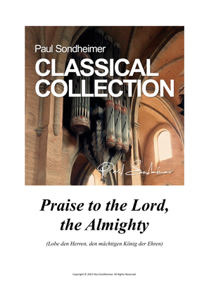 Book cover for Praise to the Lord, the Almighty (Lobe den Herren, den mächtigen König der Ehren)