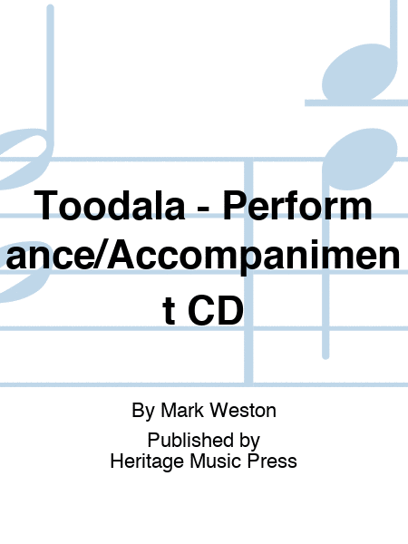 Toodala - Performance/Accompaniment CD
