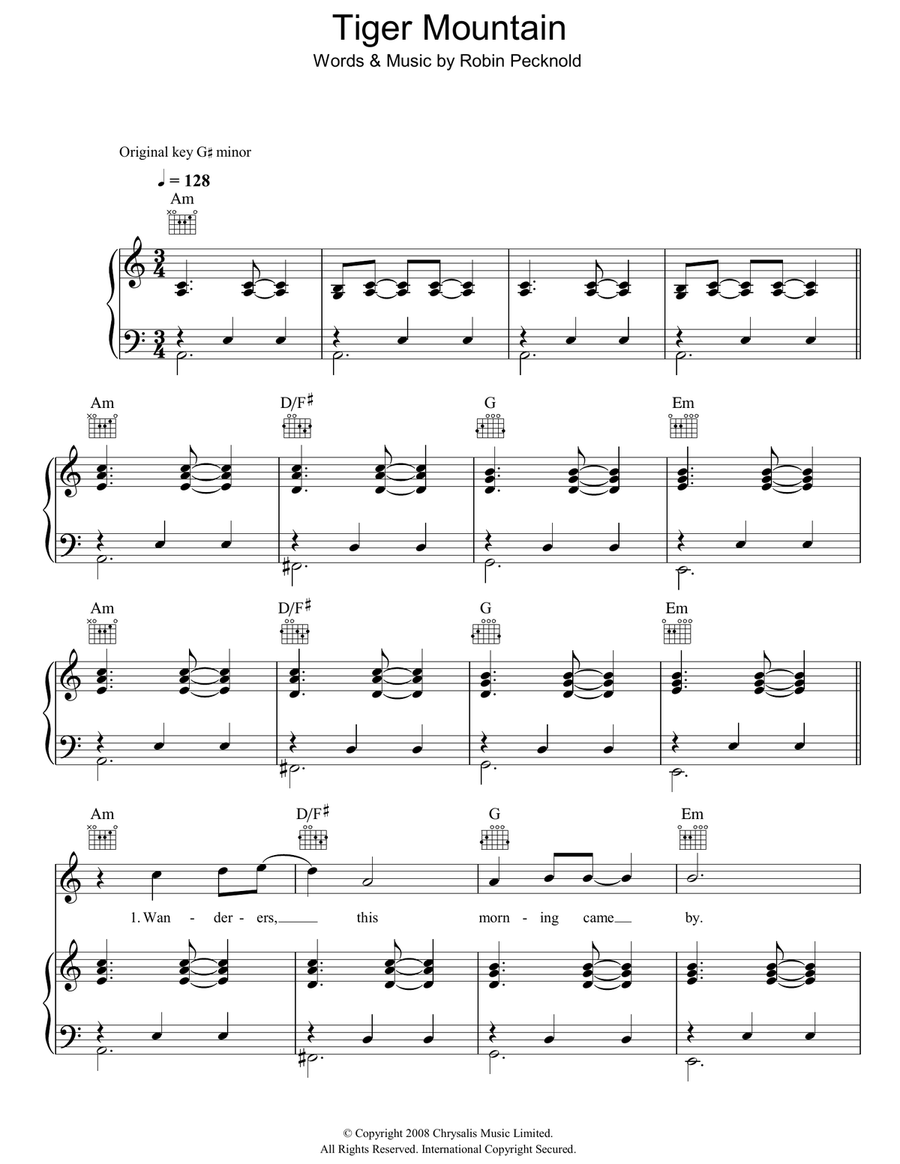 Tiger Mountain Peasant Song