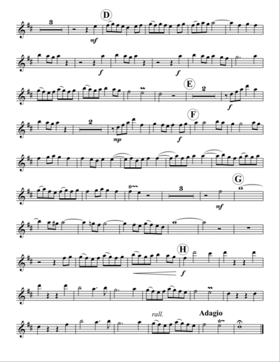 Trumpet Voluntary Trumpet Voluntary Brass Quintet scores gallery preview page 6
