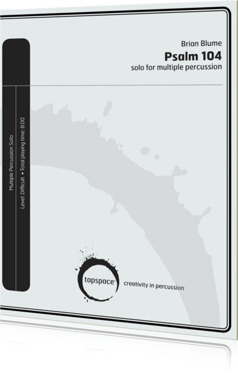 Psalm 104 Snare Drum scores gallery preview page 1