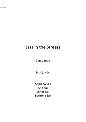 Book cover for Jazz in the Streets