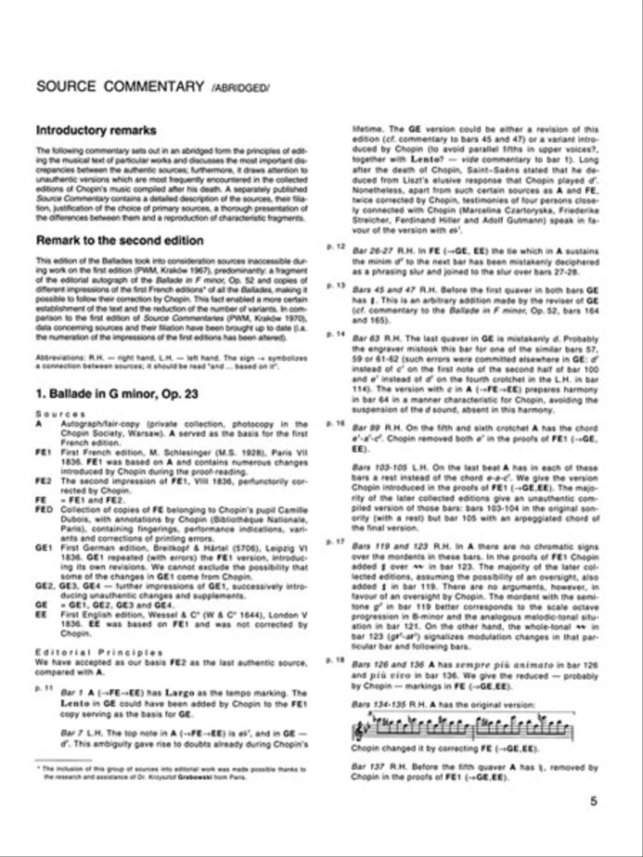 Ballades Piano Solo scores gallery preview page 6