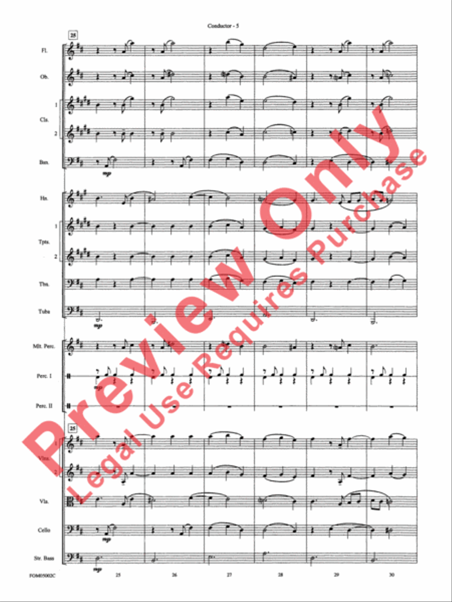 The Christmas Waltz The Christmas Waltz Full Orchestra scores gallery preview page 8