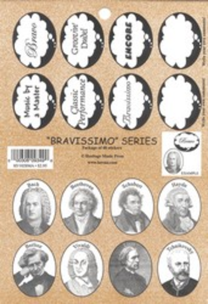 Stickers - Bravissimo Series