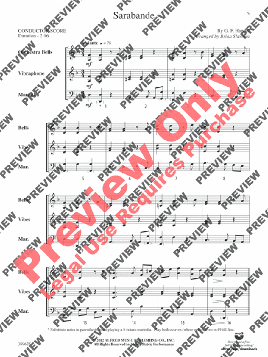 Classic Mallet Trios, Volume 2 Small Ensemble scores gallery preview page 6