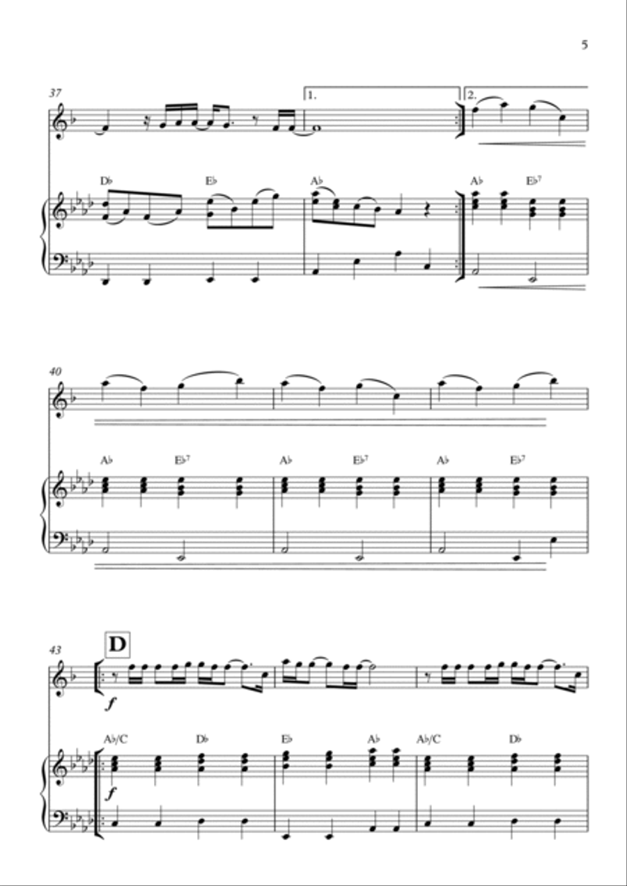 Goodness Of God Chamber Music scores gallery preview page 5