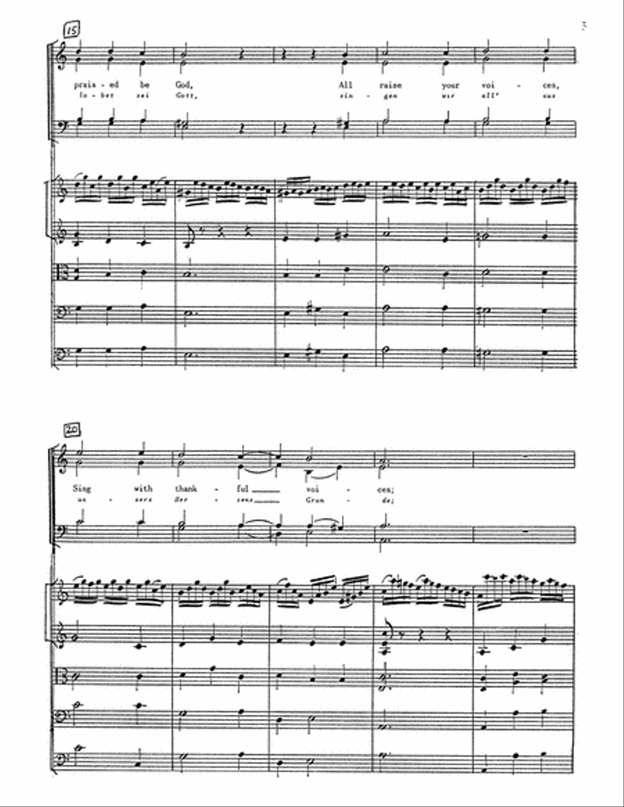 Alleluia from For Us a Child is Born (String Orchestra Set) Choir scores gallery preview page 3