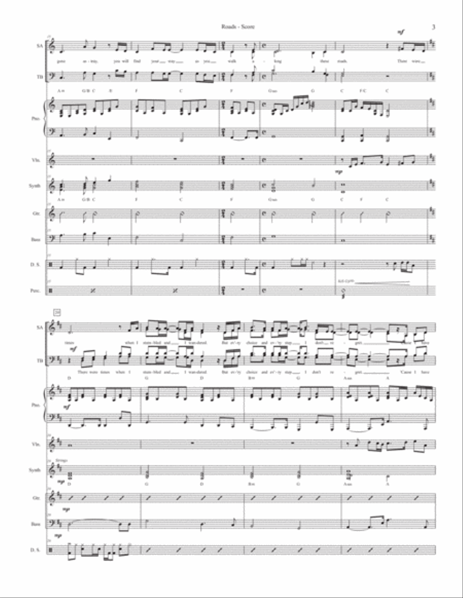 Roads Large Ensemble scores gallery preview page 4