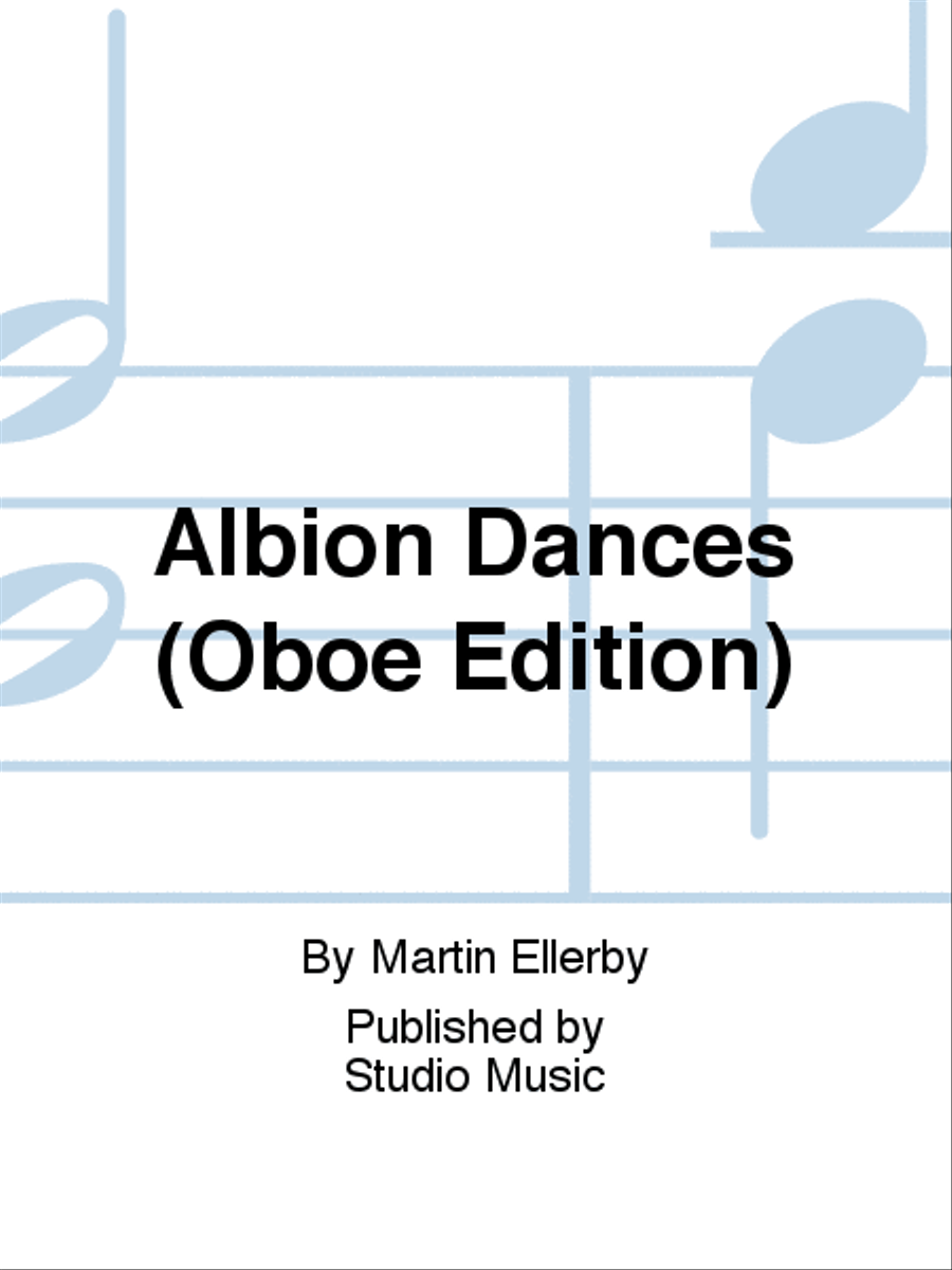 Albion Dances (Oboe Edition) Oboe Solo scores gallery preview page 1