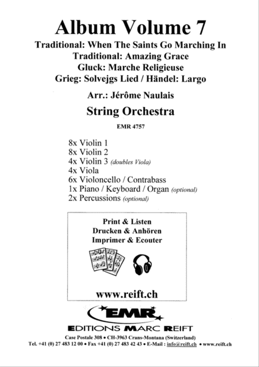 Album Volume 7 String Orchestra scores gallery preview page 2