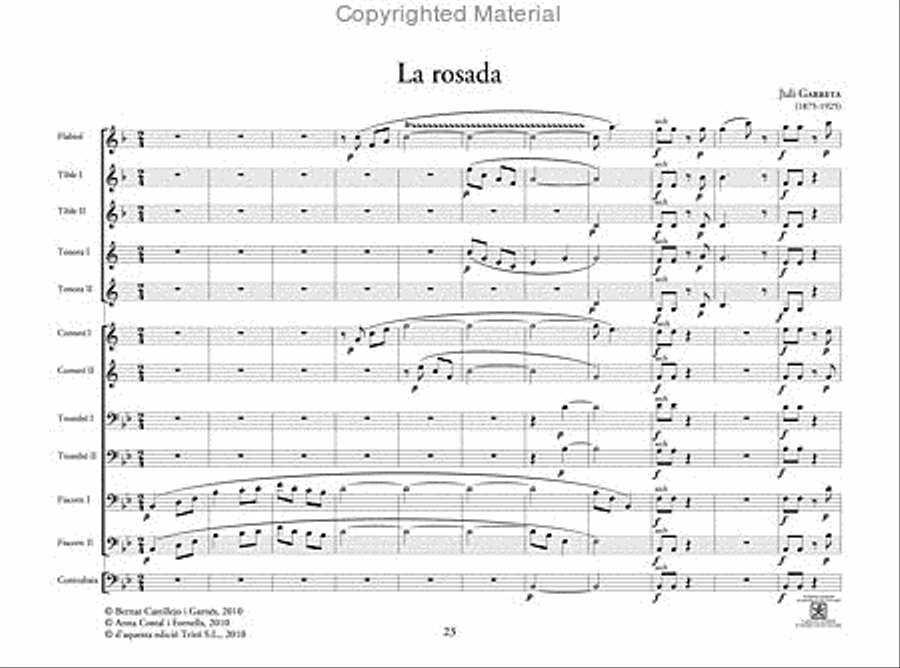 Sardanes, vol. III Sardanes, vol. III School and Community scores gallery preview page 2