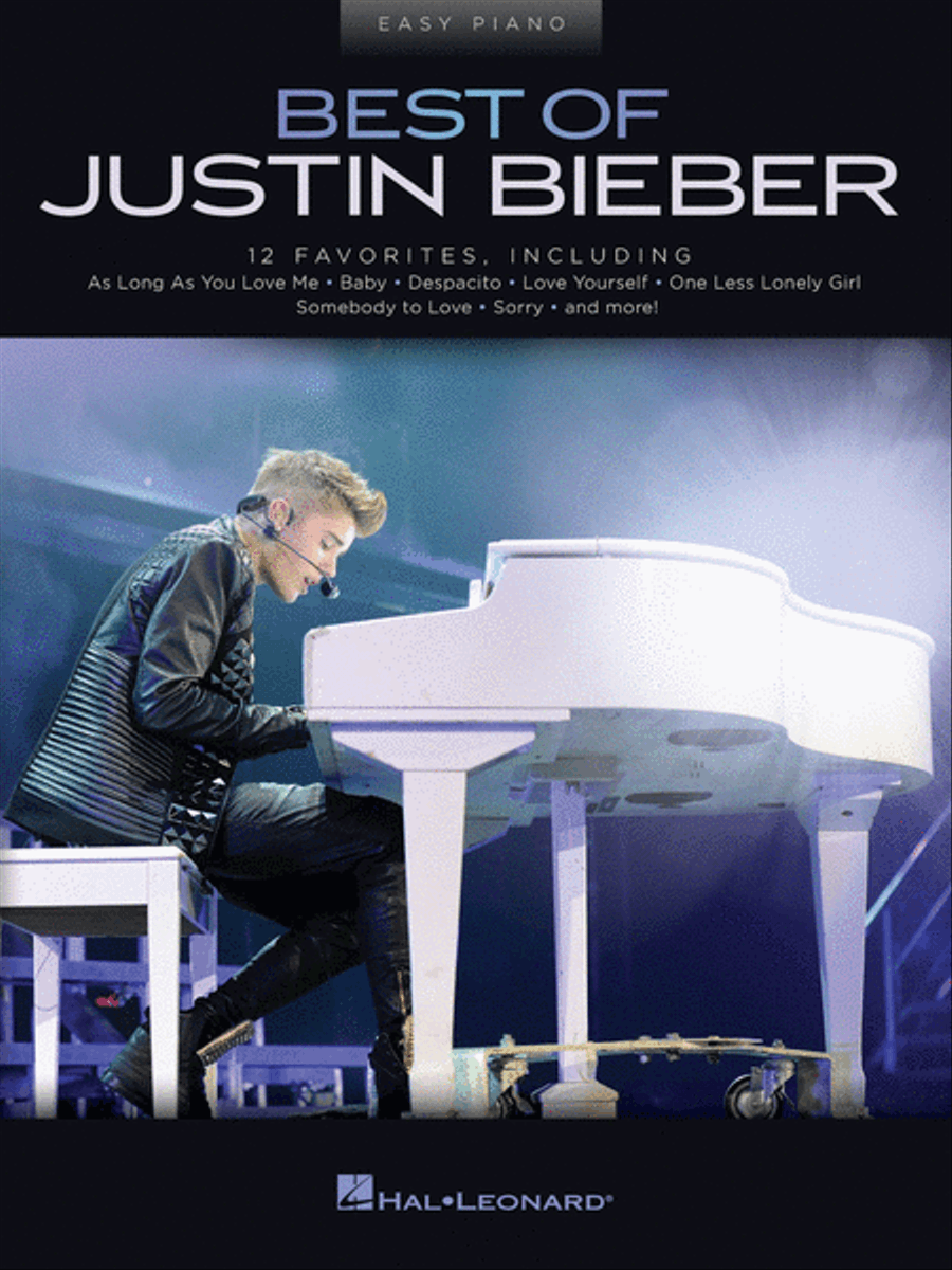 Best of Justin Bieber Easy Piano scores gallery preview page 1