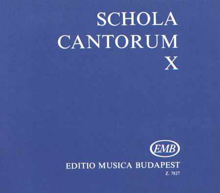 Schola cantorum X Zwei- und dreistimmige Motetten