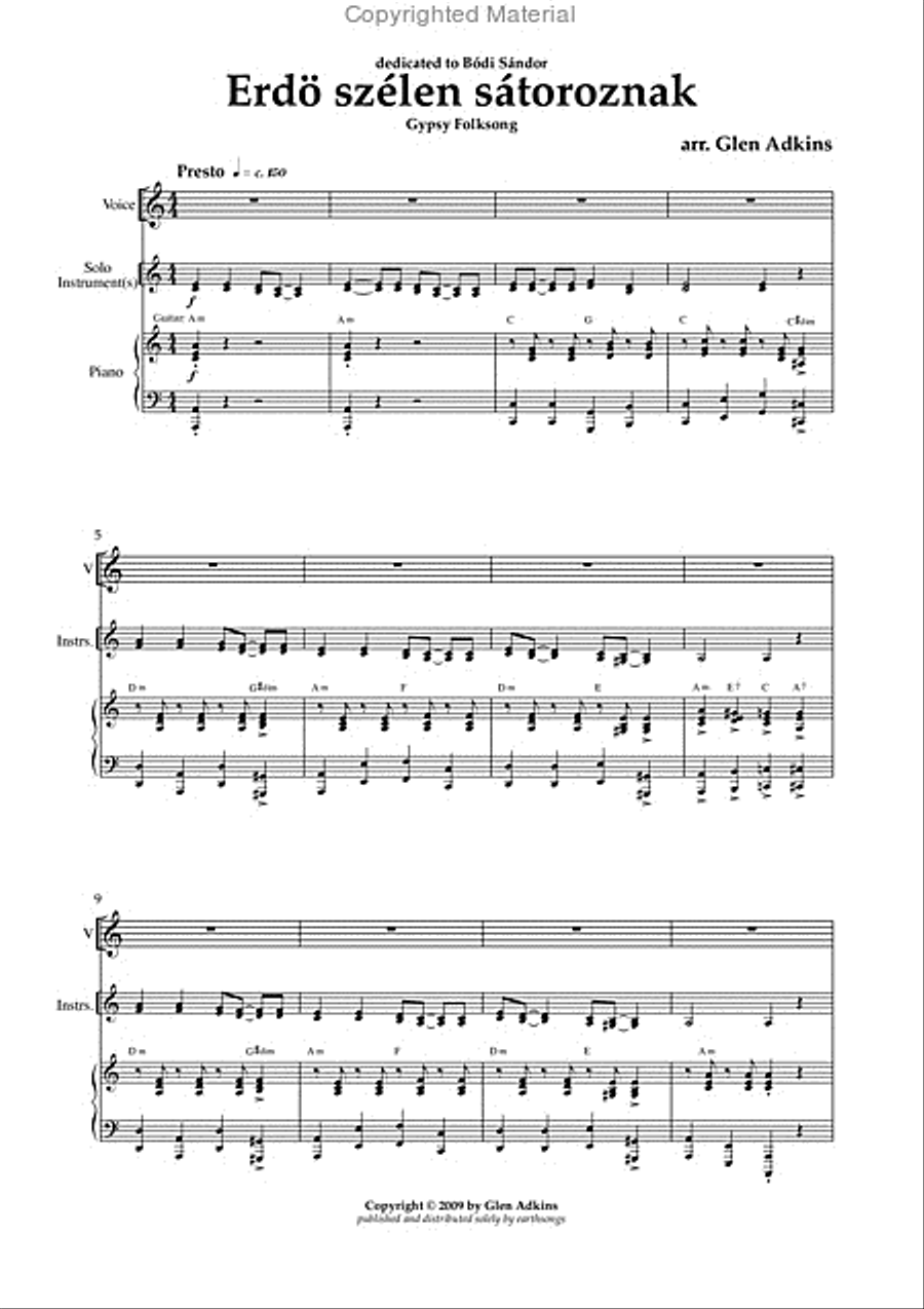 erdo szelen satoroznak 2-Part scores gallery preview page 2