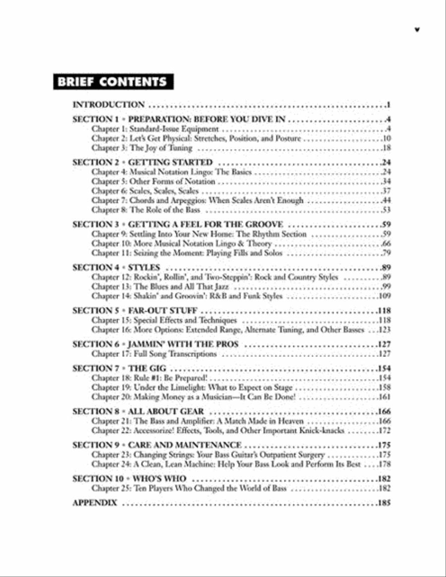 All About Bass Collection / Songbook scores gallery preview page 2