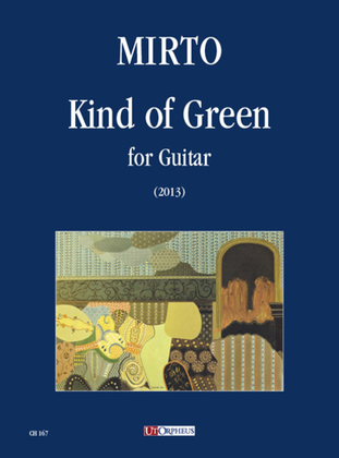Book cover for Kind of Green for Guitar (2013)