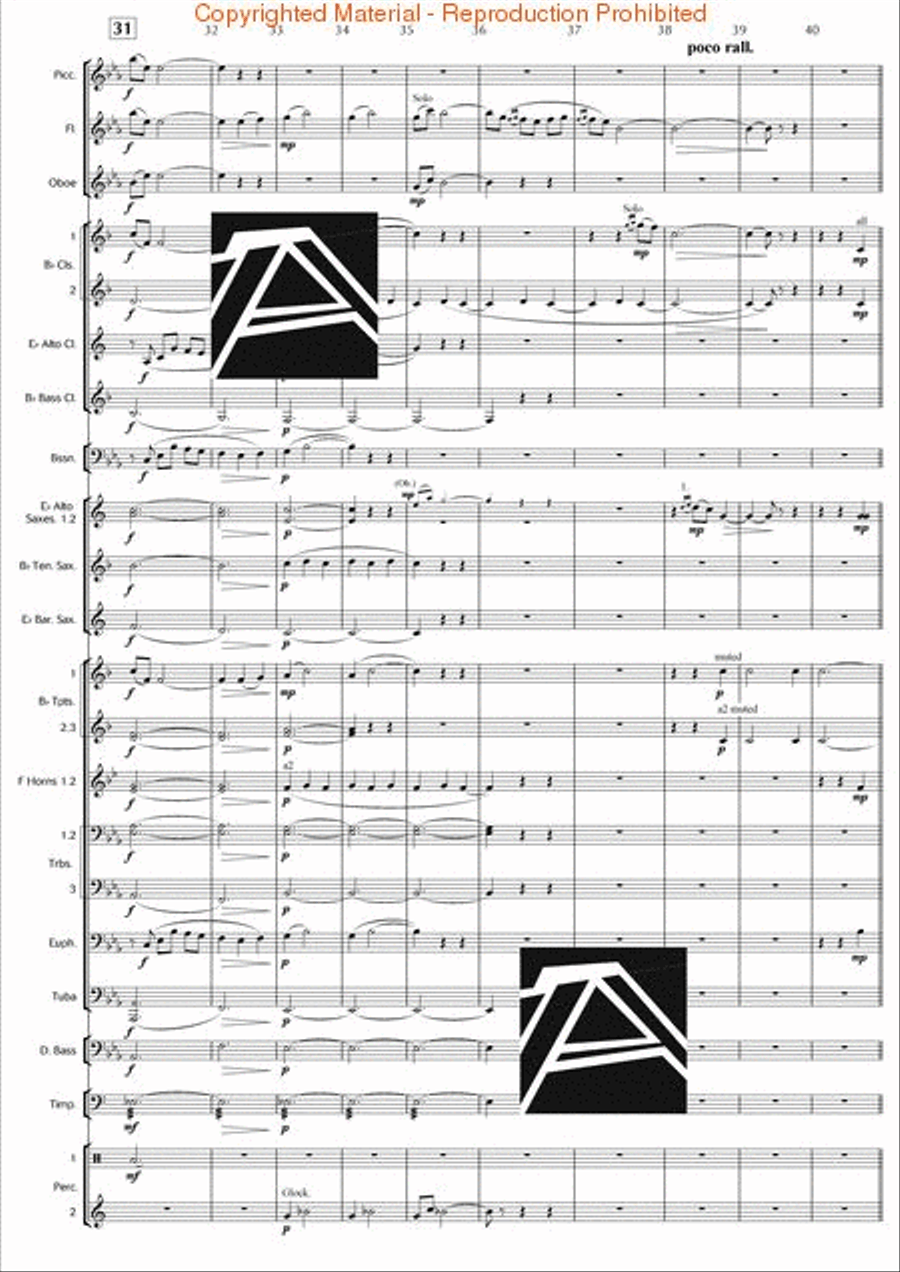 Surround Sound Surround Sound Concert Band scores gallery preview page 5