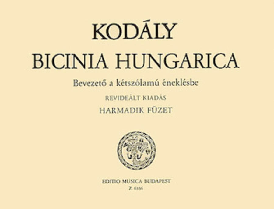 Bicinia Hungarica 3