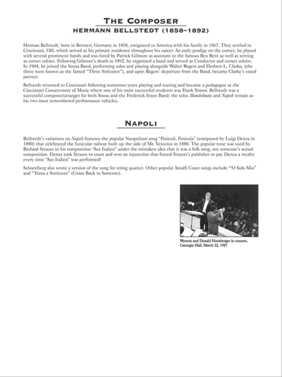 Napoli: Score Concert Band scores gallery preview page 3