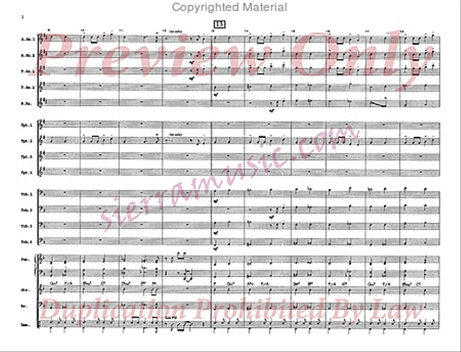Lester Lives On Big Band scores gallery preview page 3