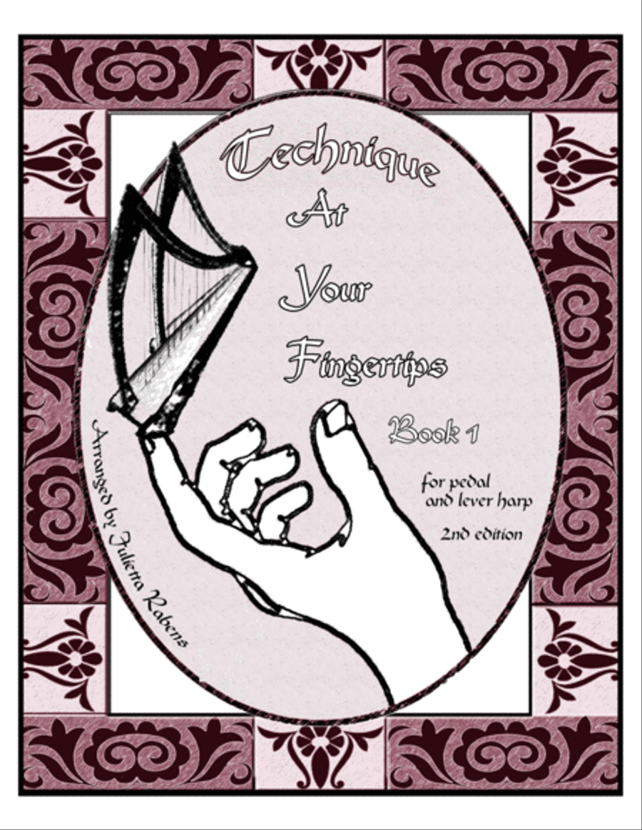 Technique at Your Fingertips for Harp Book 1 Harp scores gallery preview page 1