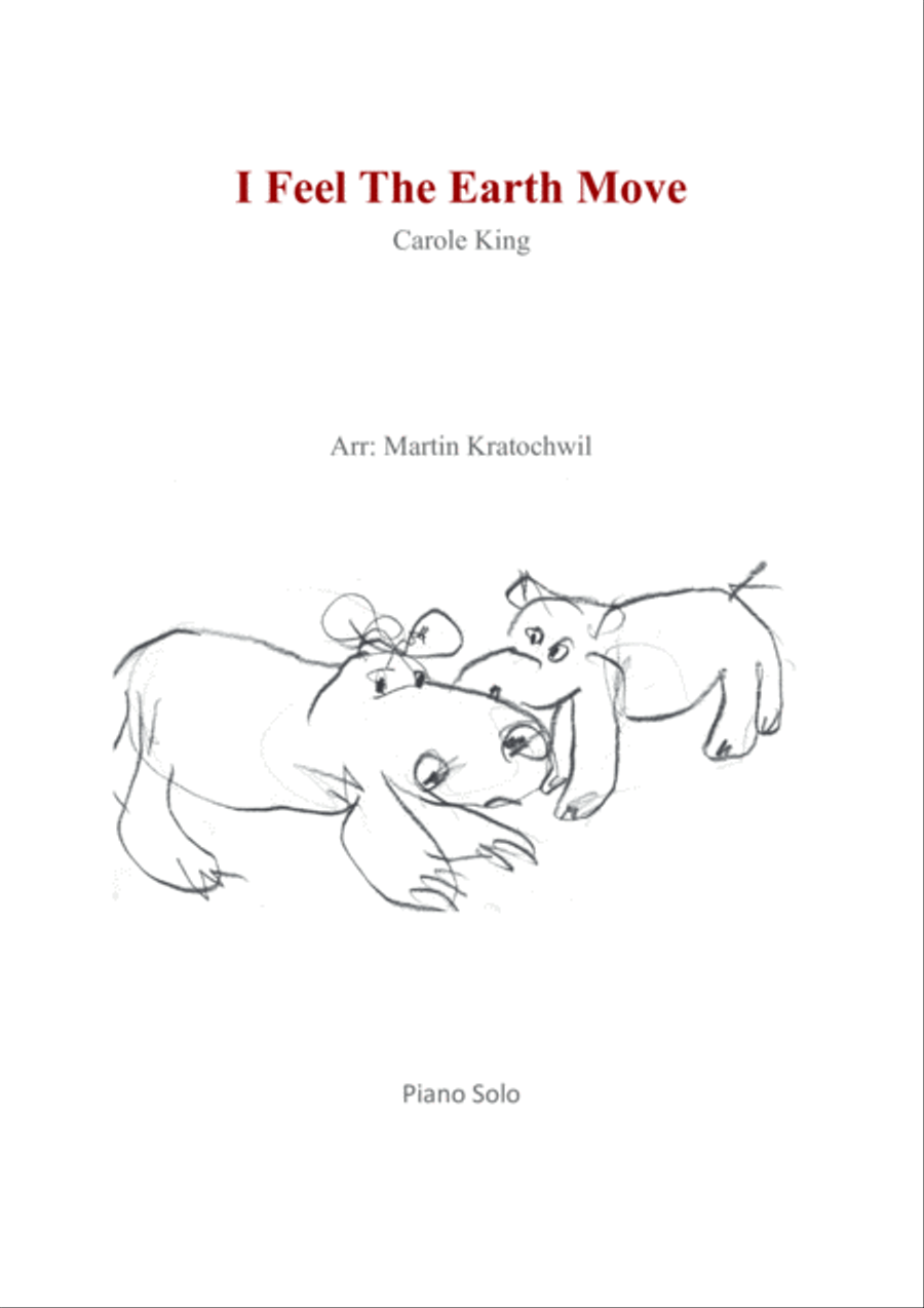 I Feel The Earth Move Piano Solo scores gallery preview page 1
