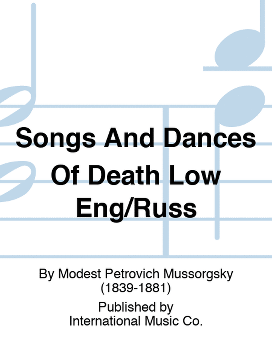 Songs And Dances Of Death Low Eng/Russ