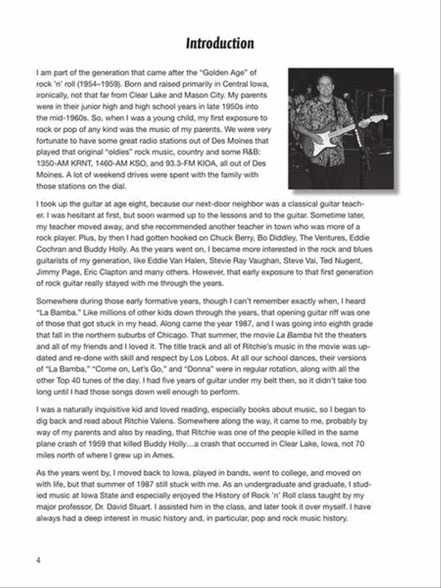 Ritchie Valens Ritchie Valens Guitar Tablature scores gallery preview page 4