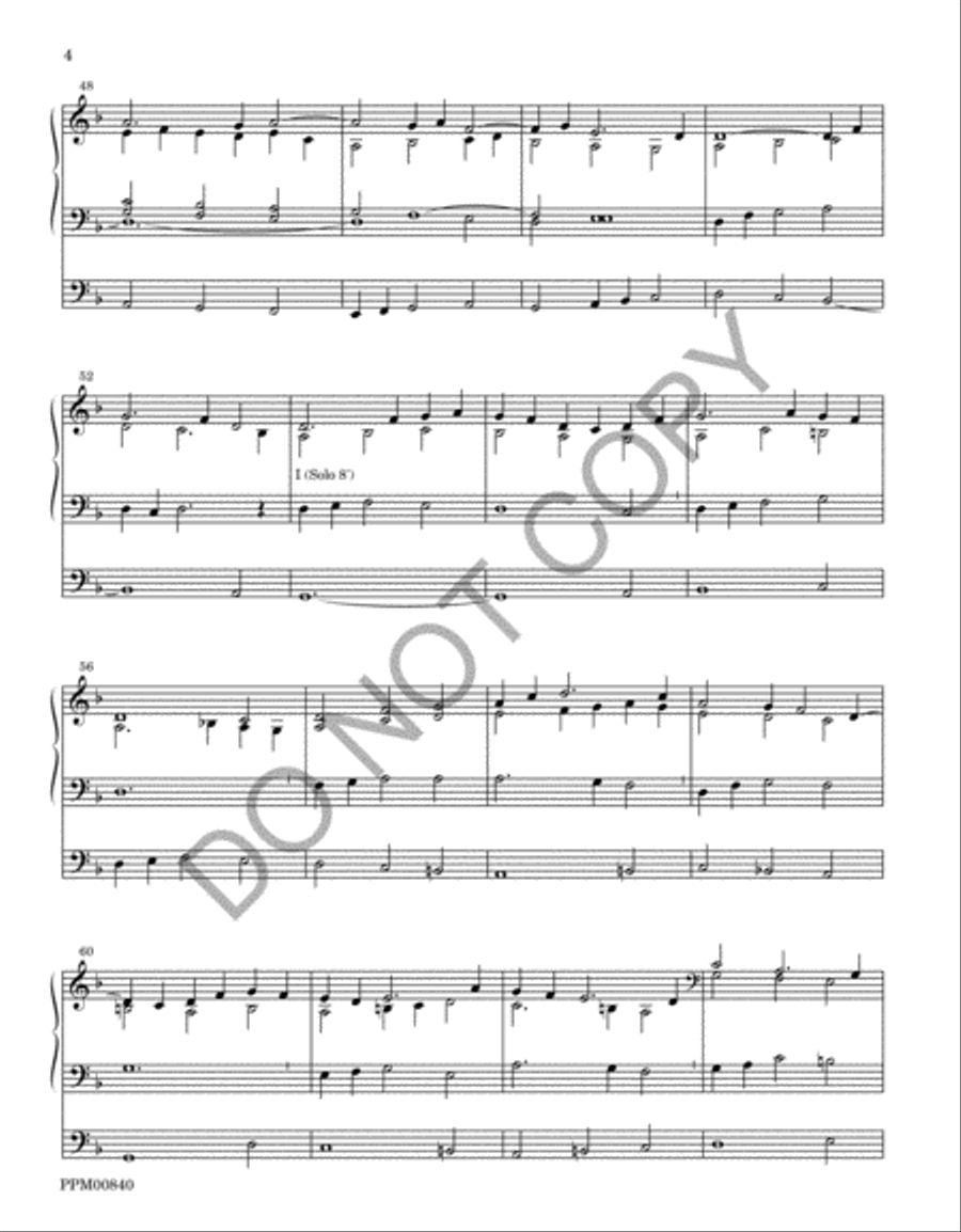 I Sing the Almighty Power of God: Organ Voluntaries on the Hymn Tunes of Ralph Vaughan Williams Volume III Organ scores gallery preview page 7