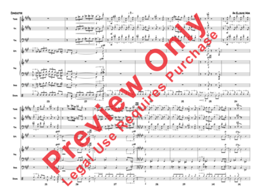 An Elusive Man Jazz Ensemble scores gallery preview page 12