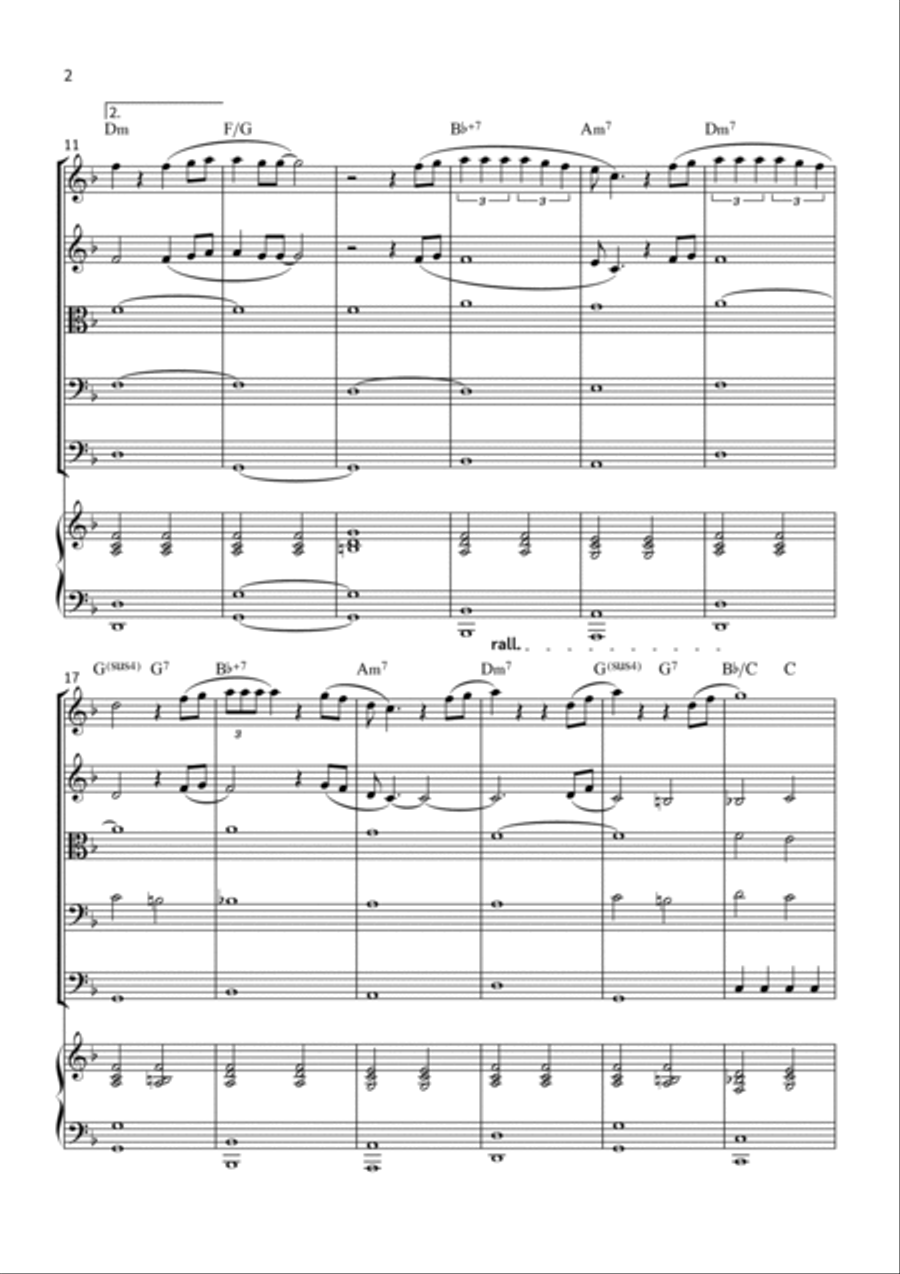 Part Of Your World (reprise) String Quintet scores gallery preview page 2