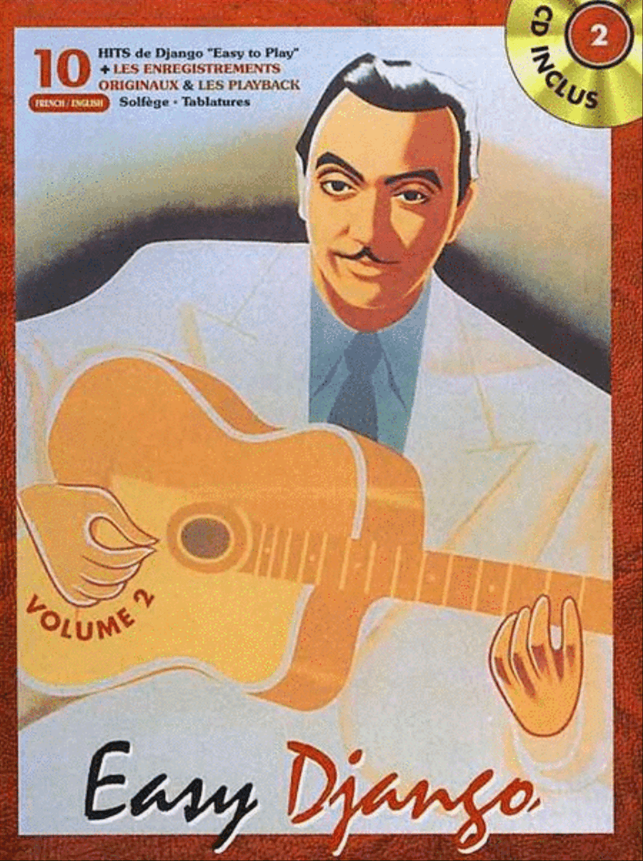 Easy Django Book 2 Book/CD Guitar Tab Guitar Tablature scores gallery preview page 1