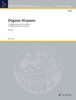 Book cover for Organo Hispano