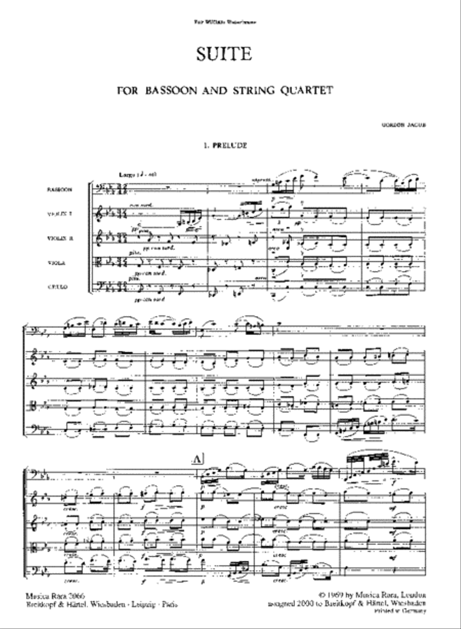 Suite Bassoon scores gallery preview page 2