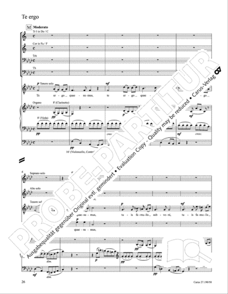 Te Deum TB scores gallery preview page 33