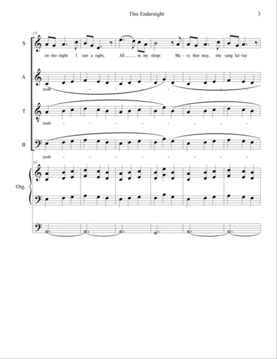This Endernight 4-Part scores gallery preview page 3