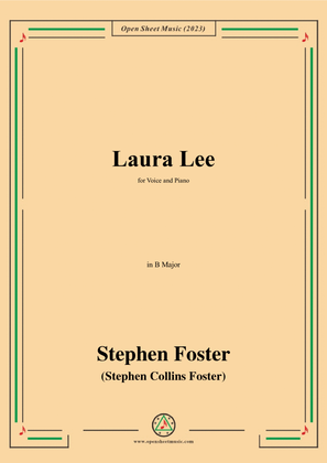S. Foster-Laura Lee,in B Major