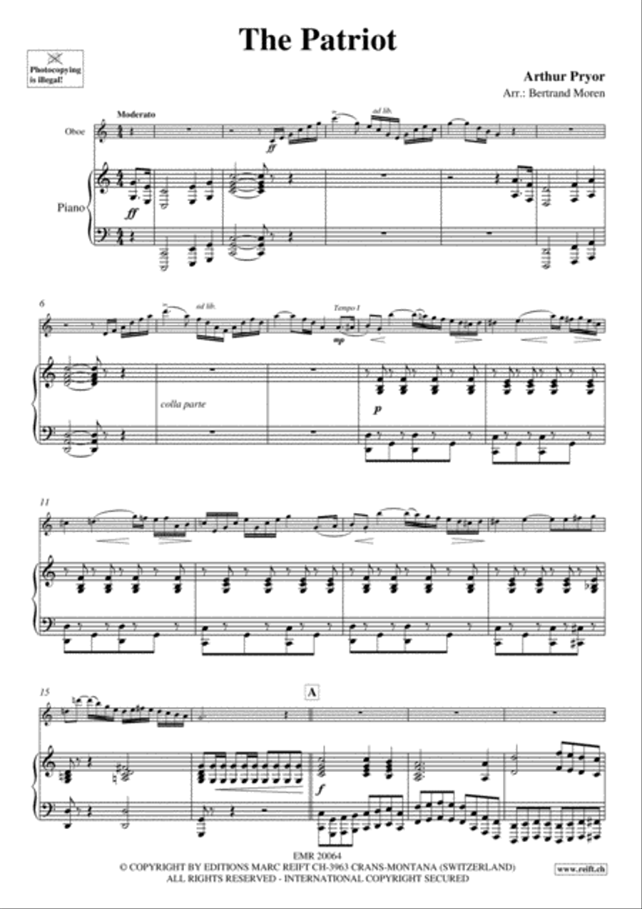 The Patriot Piano Accompaniment scores gallery preview page 3