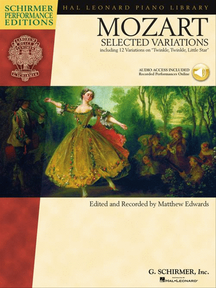 Mozart – Selected Variations Piano Solo scores gallery preview page 2