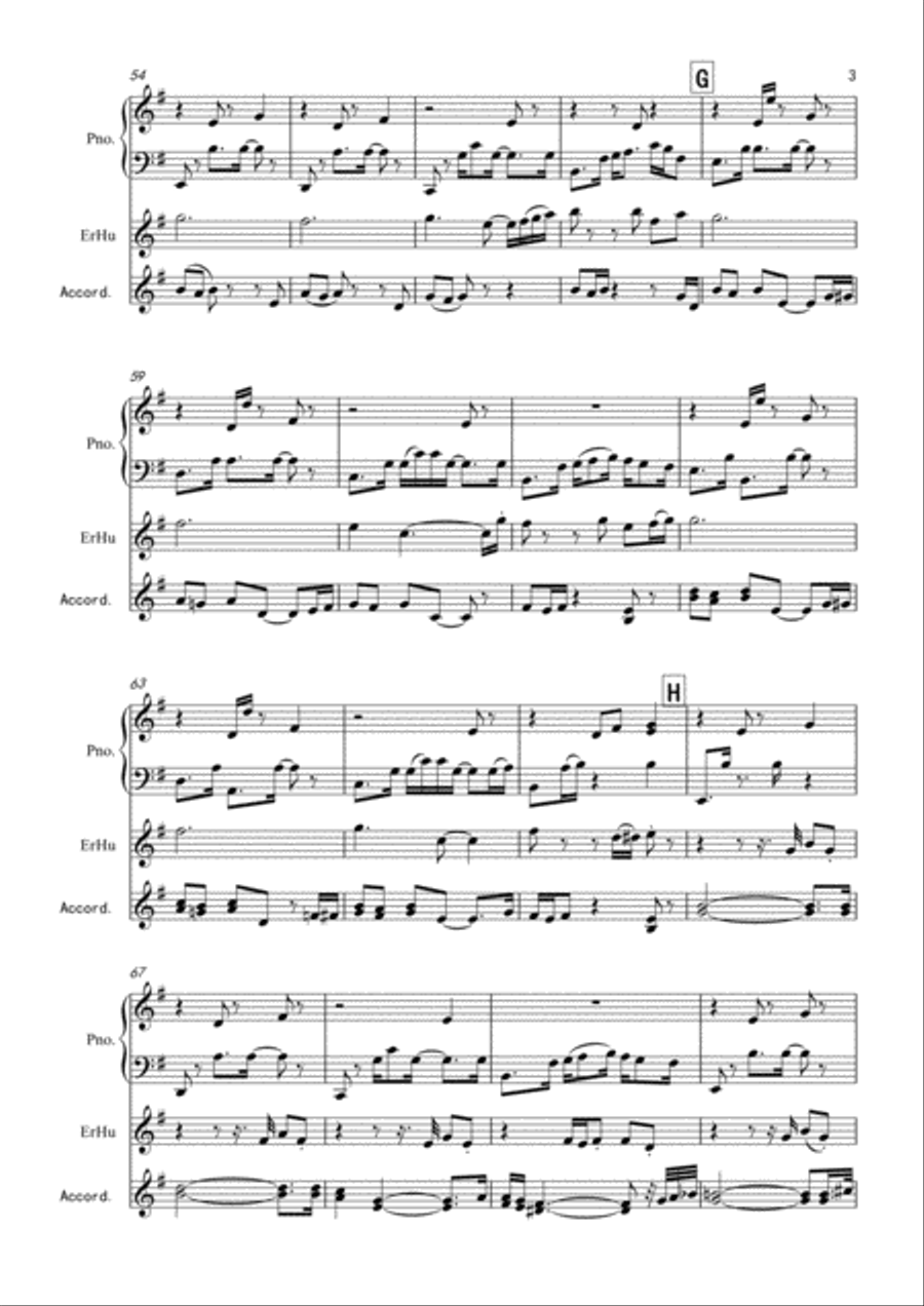 Passacaglia-Round dance Passacaglia-Round dance Small Ensemble scores gallery preview page 3