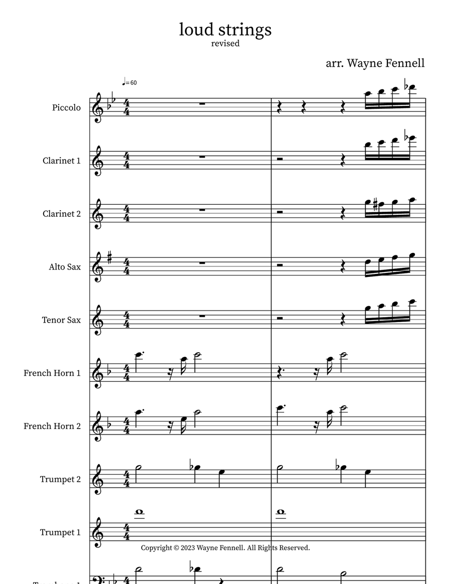 loud strings