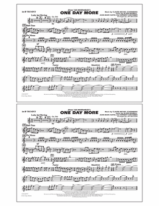 Book cover for One Day More (from Les Misérables) (arr. Bocook/Rapp) - 1st Bb Trumpet